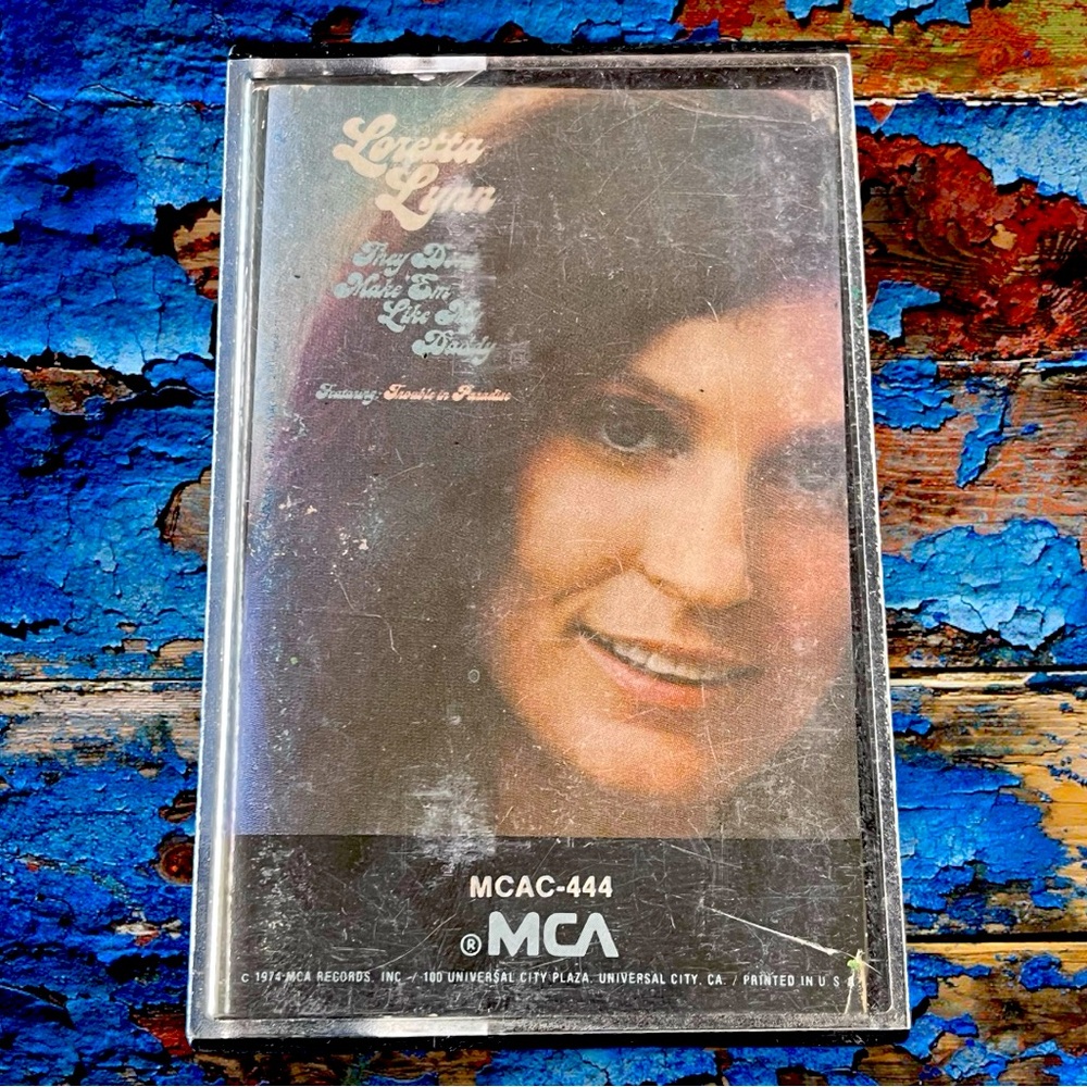 Loretta Lynn — They Don't Make 'Em Like My Daddy Cassette Tape